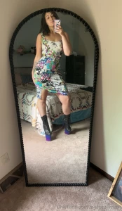 I love when my pole shoes accidentally match a dress that s been