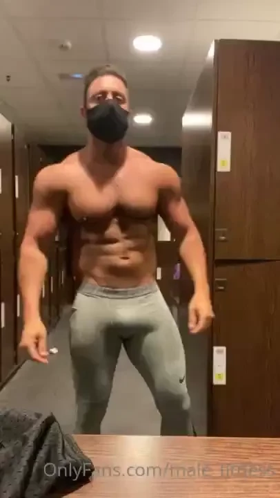 After gym shower time but first i love walk naked through the locker 
