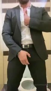 Horny at work with my jockstrap