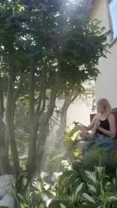 Can i be a little smoking fairy in your garden