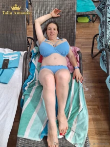 Hello nice weather for the swimming pool today part 2