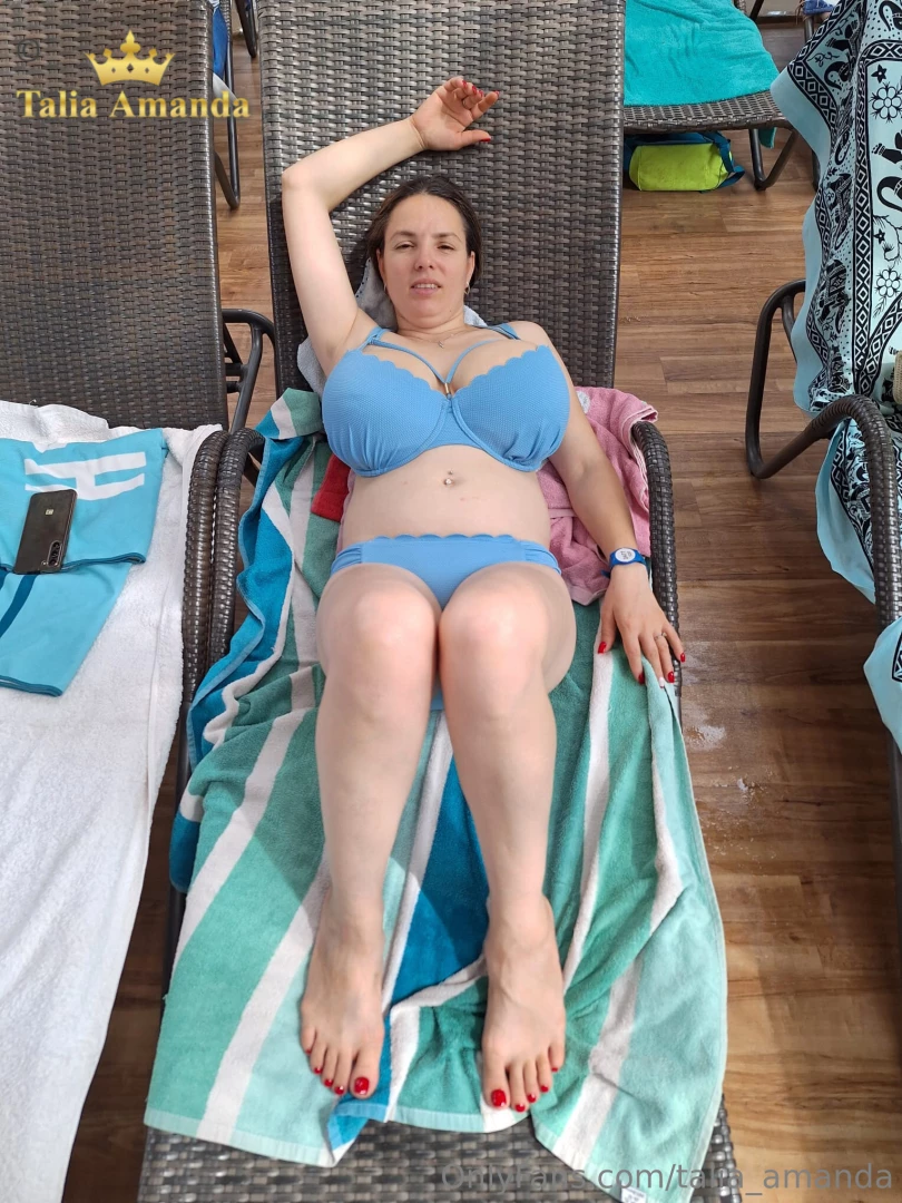 Hello nice weather for the swimming pool today part 7 