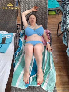 Hello nice weather for the swimming pool today part 7