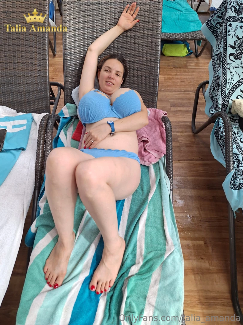 Hello nice weather for the swimming pool today part 4 