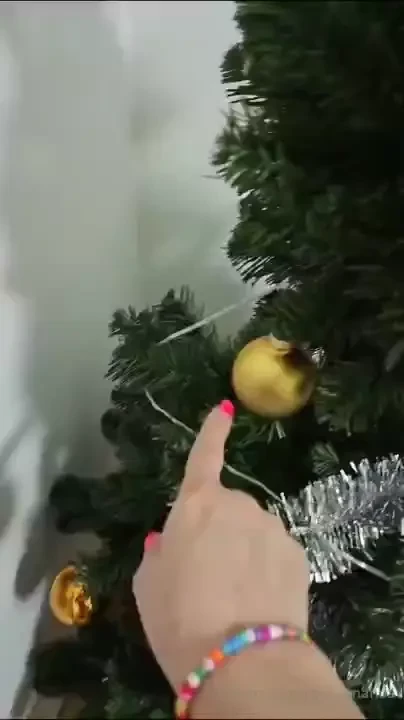 I am decorating my tree jingle bells jingle balls 