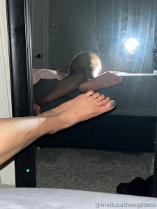Ass toes and fresh wax