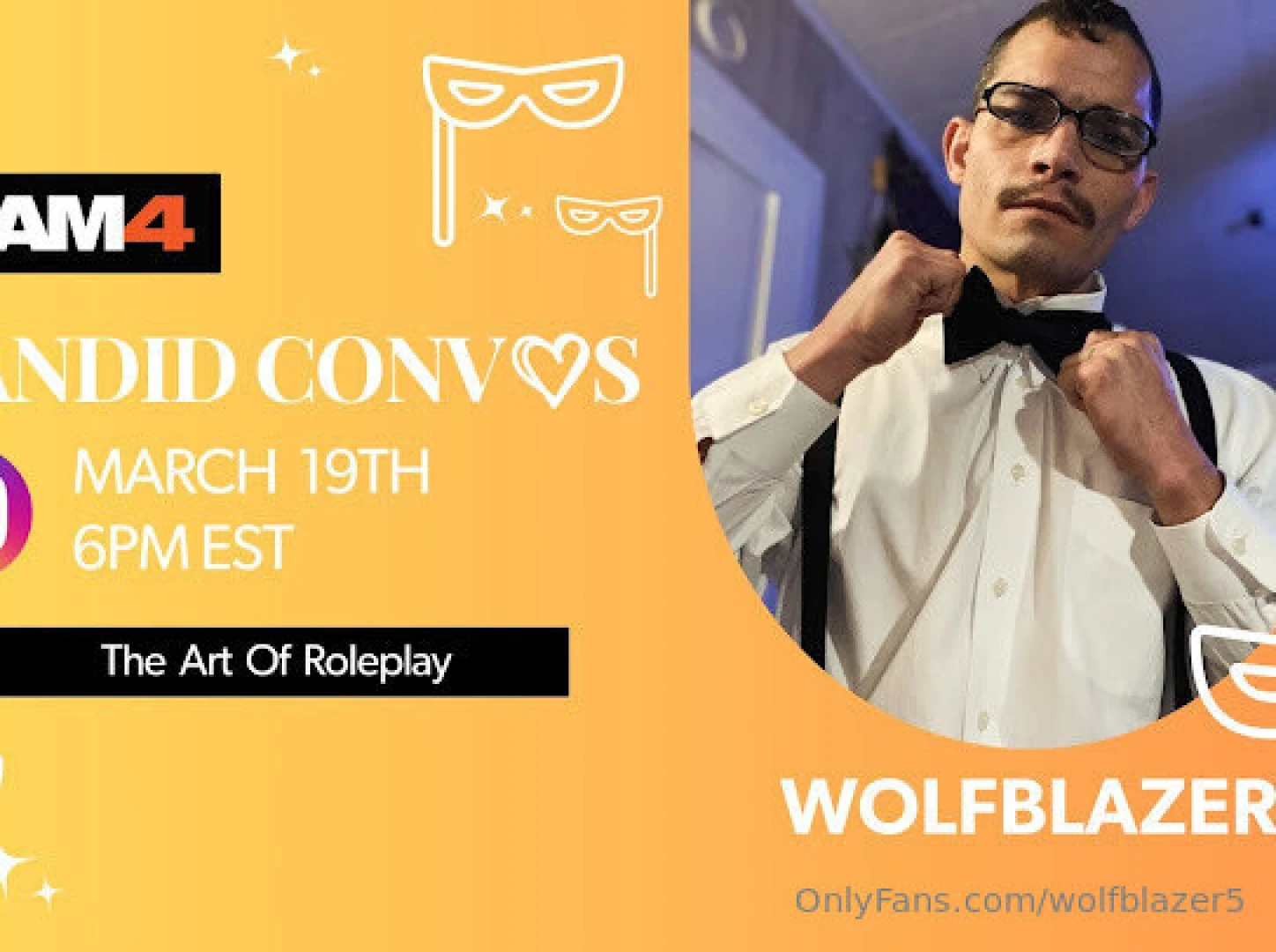 Join me and my sassy squad of sex consultants tonight at 6 for a live 