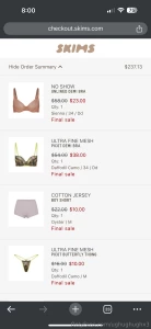 I made my skims semiannual sale purchase i can t wait to show you all