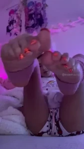 Like my new pedi part 9