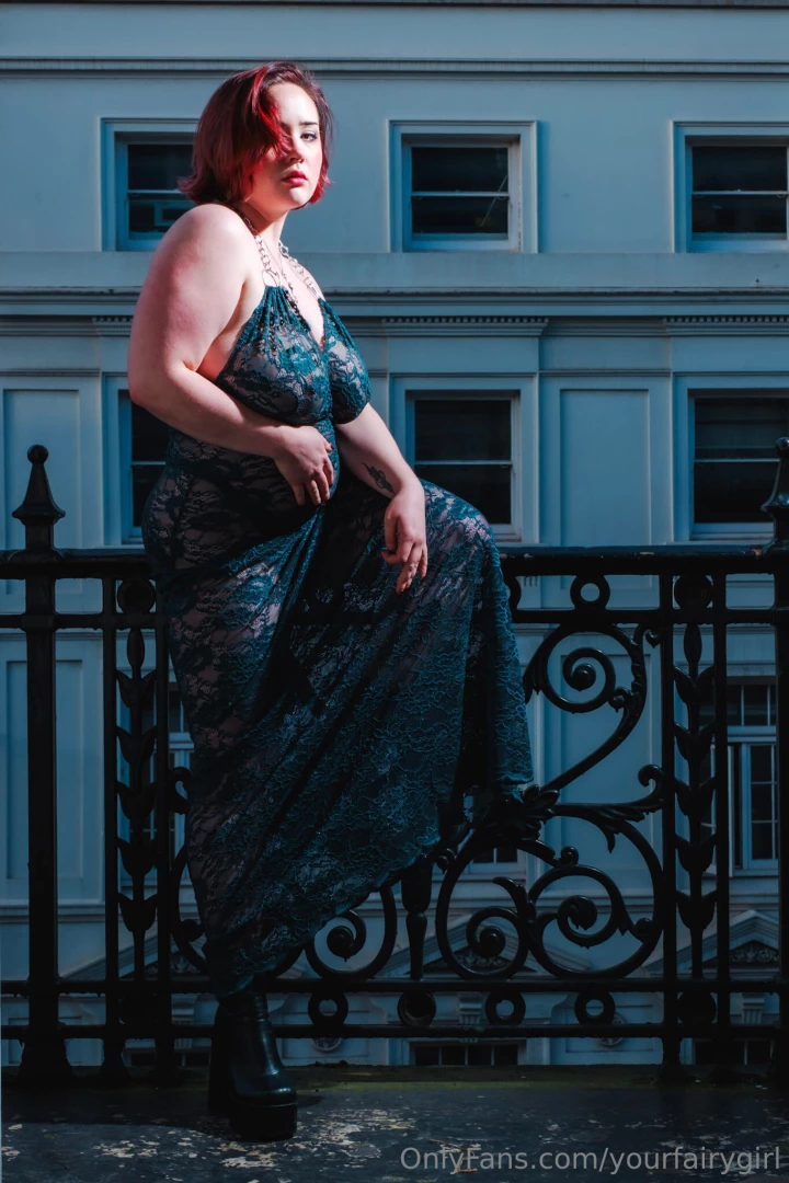 I love getting up on balconies in high places because the fear of part 8 