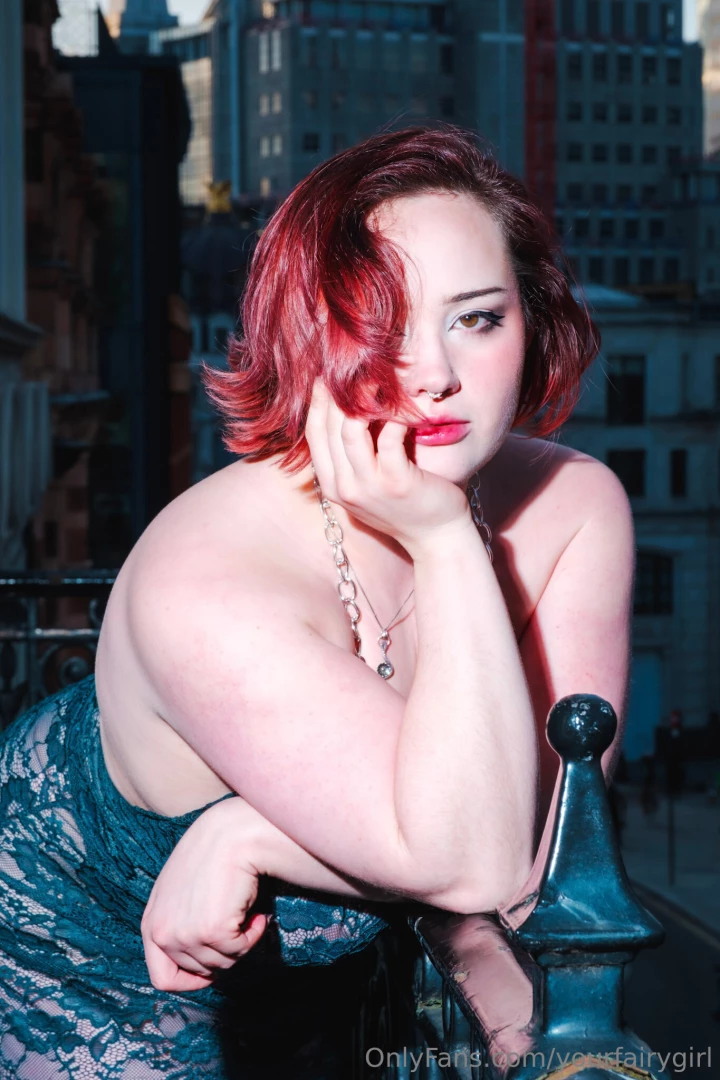 I love getting up on balconies in high places because the fear of part 4 