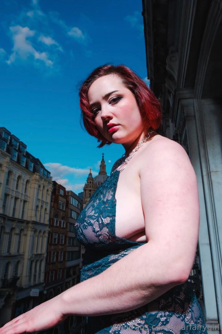 I love getting up on balconies in high places because the fear of part 3 