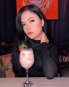 Just a girl her drink and endless possibilities who wants to be my