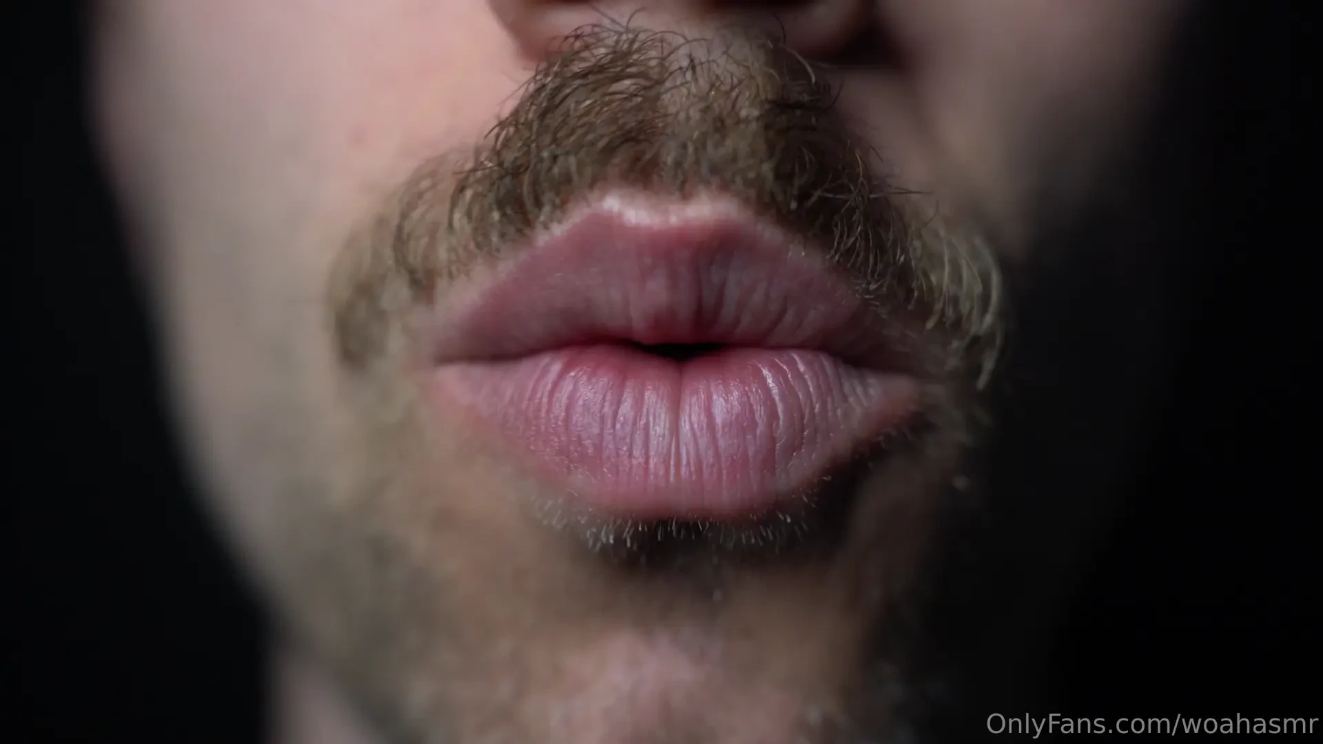 The camera s locked on my mouth wet slow teasing every lick every 