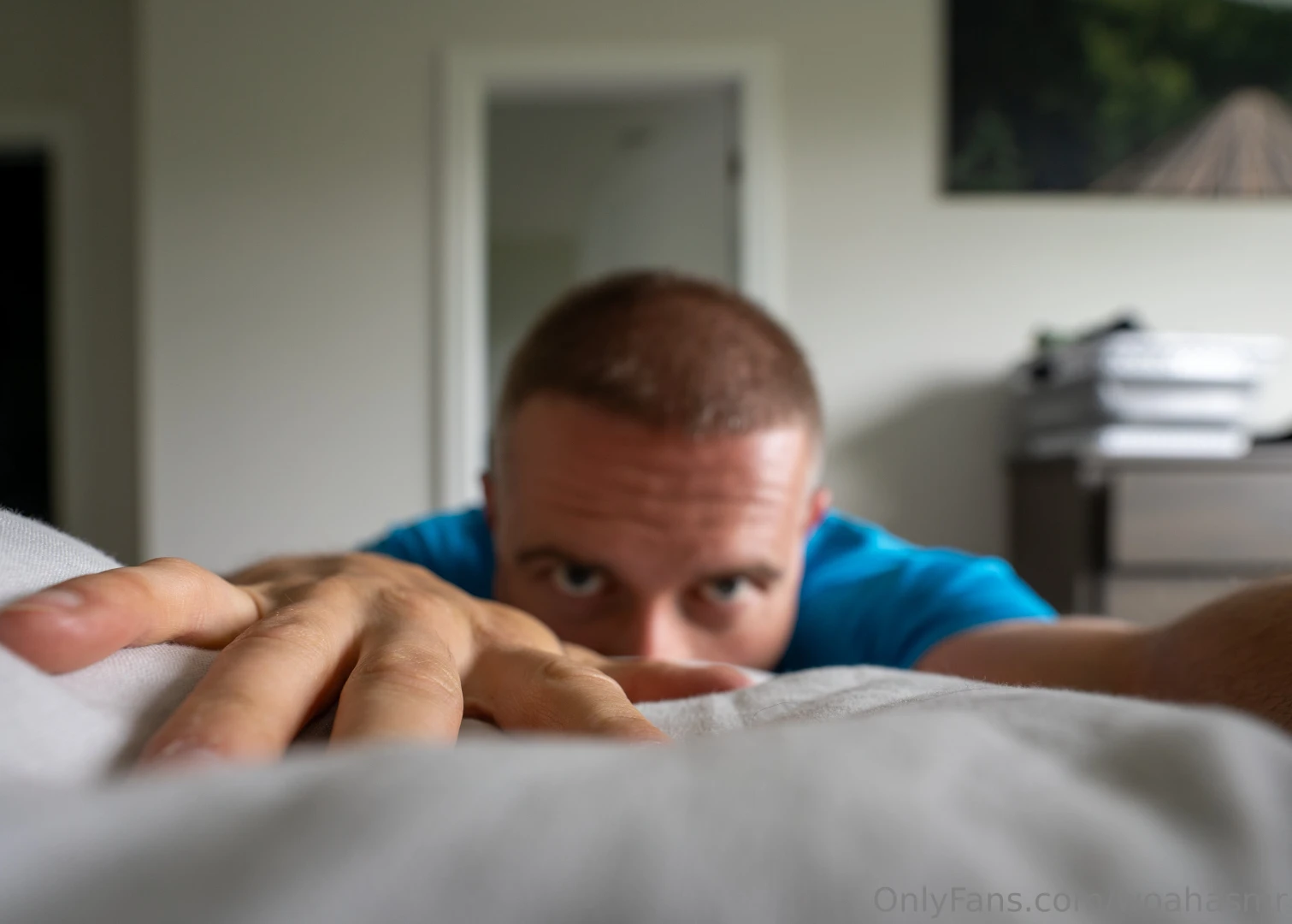 You look down and this is all you see as i give you the best blowjob 