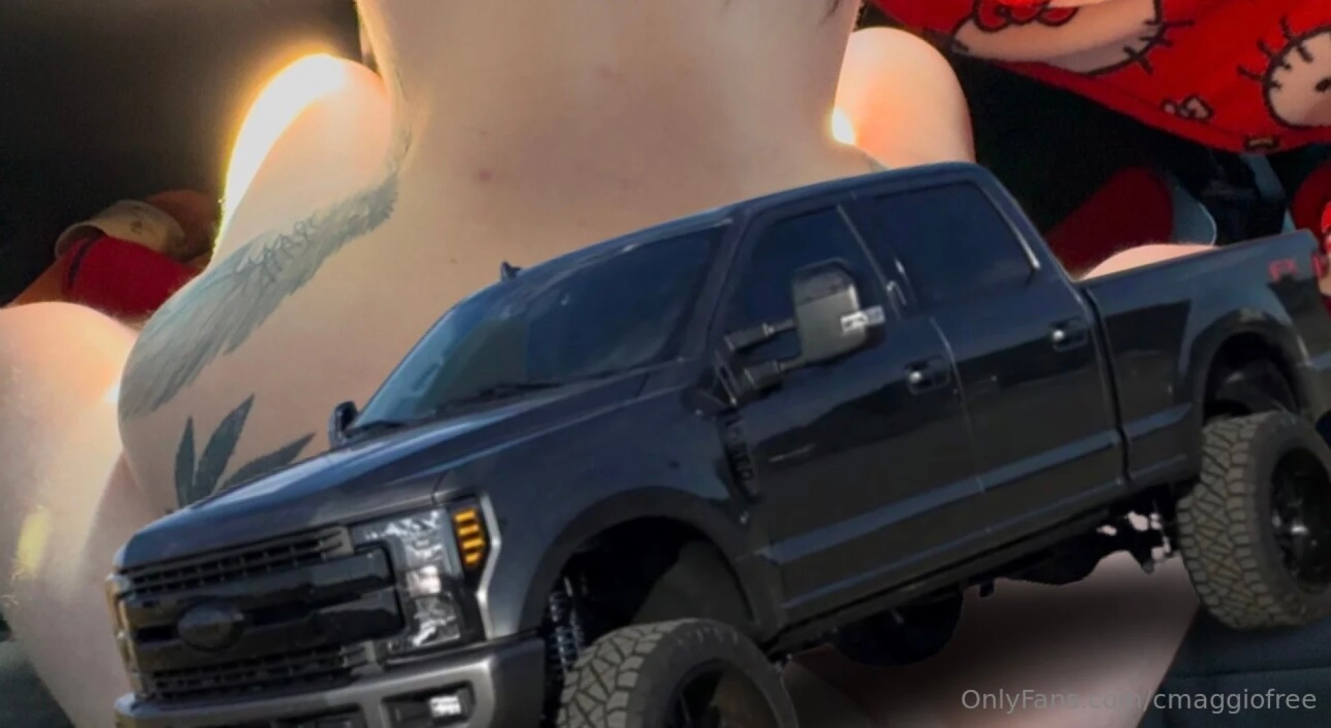 Truck sex with realvanillamagic watch his cum drip out of me part 1 