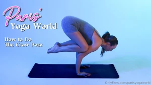 Learn how to do the crow pose with me new oftv https of tv video