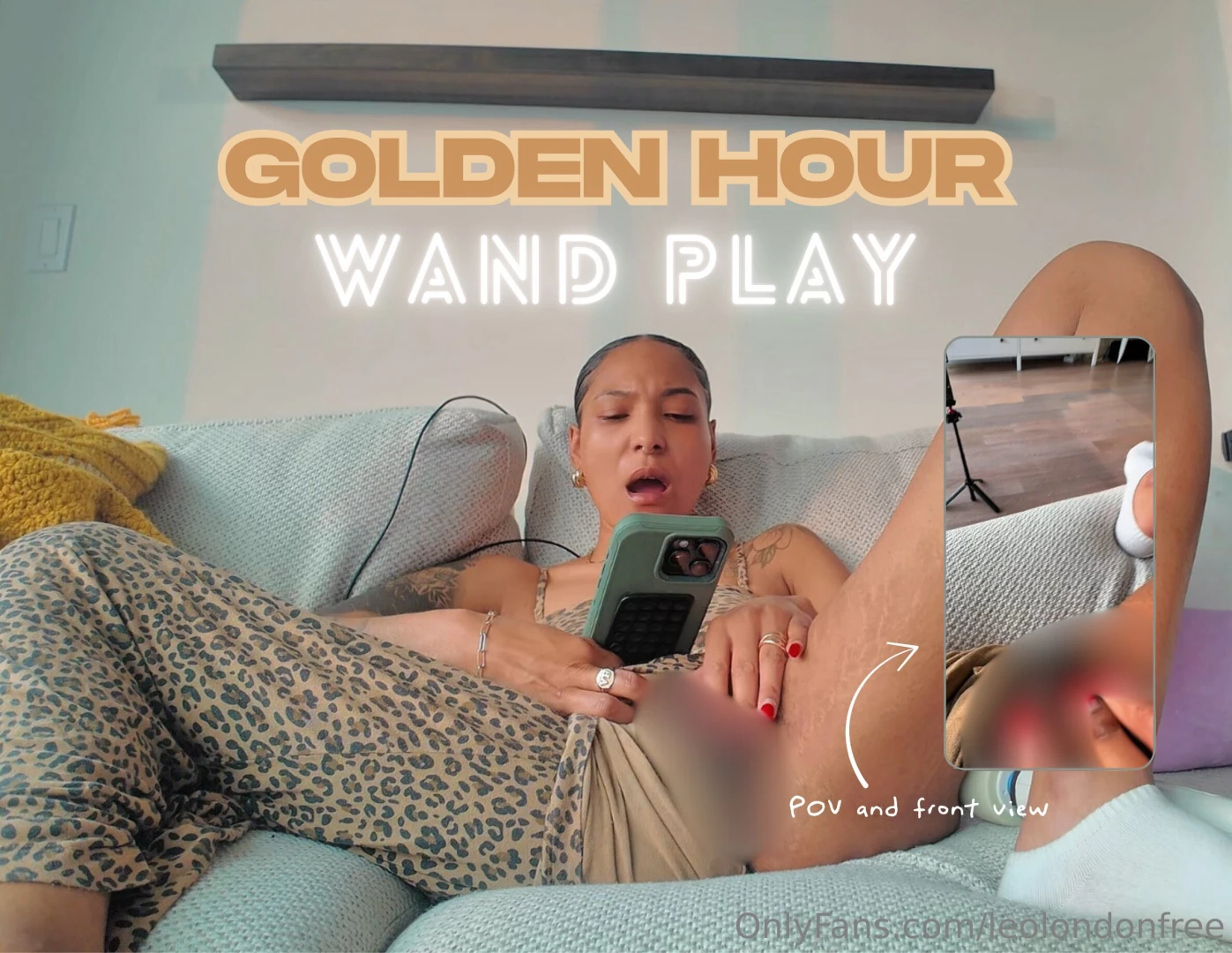 Golden hour pussy play i love being able to play with my pussy 