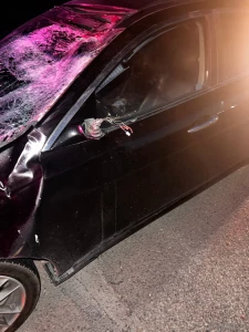 Just totalled my car hitting a fully grown female elk if anyone can part 2