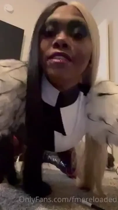 Brand new cruella deville amp her favorite dalmatian cosplay scene in 