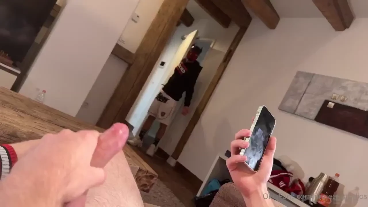 Blade was already locked for quite some time his balls were quivering 