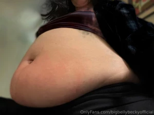 Lower belly is so thick