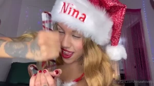 Nina claus gives you jerk off instructions