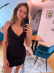 Black dress bold intentions what do you think i m really wearing