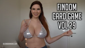 Run don t walk to play my newest findom card game in my video stores