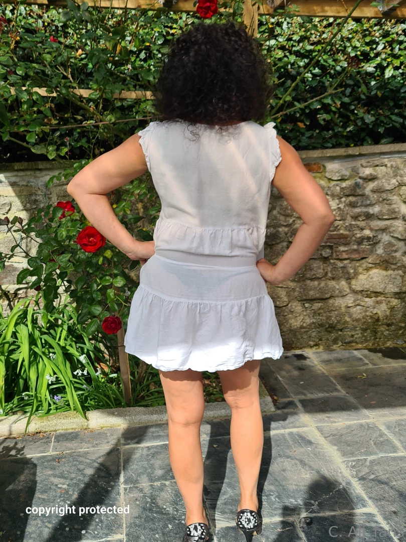 I loved wearing my summer dress knowing that i had such little part 2 