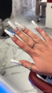 My 2024 christmas nails part 1