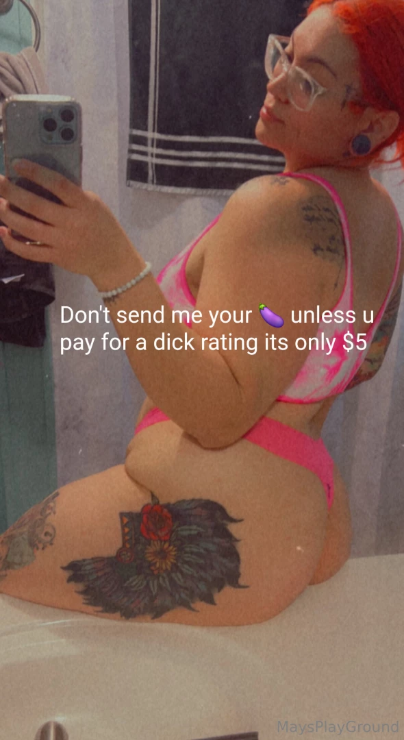 Don t send me your unless u pay for a dick rating its only 5 