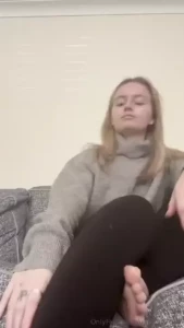 Humiliation video includes feet