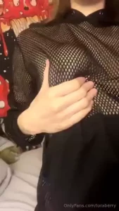 This top is already see through but let me show you an even better