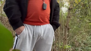 Big slut addict to cum in public