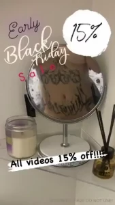 All videos are 15 off starting tomorrow untill saturday
