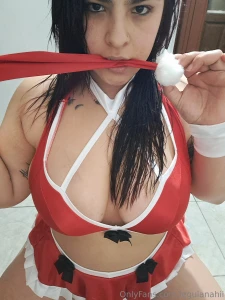 Merry christmas my love come to the private i will give you a gift if