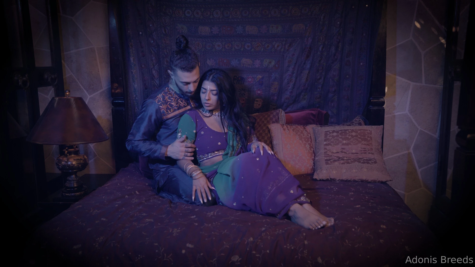 Queen jasmine finds passion on her road to romance and feeds her part 1 