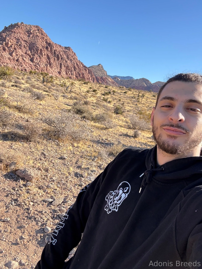 Hiking the red rock canyon would you stop to suck me off out here i 