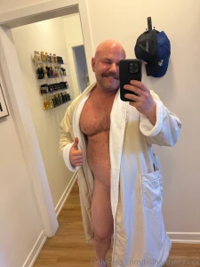 Dad is home outta the shower welcome home champ