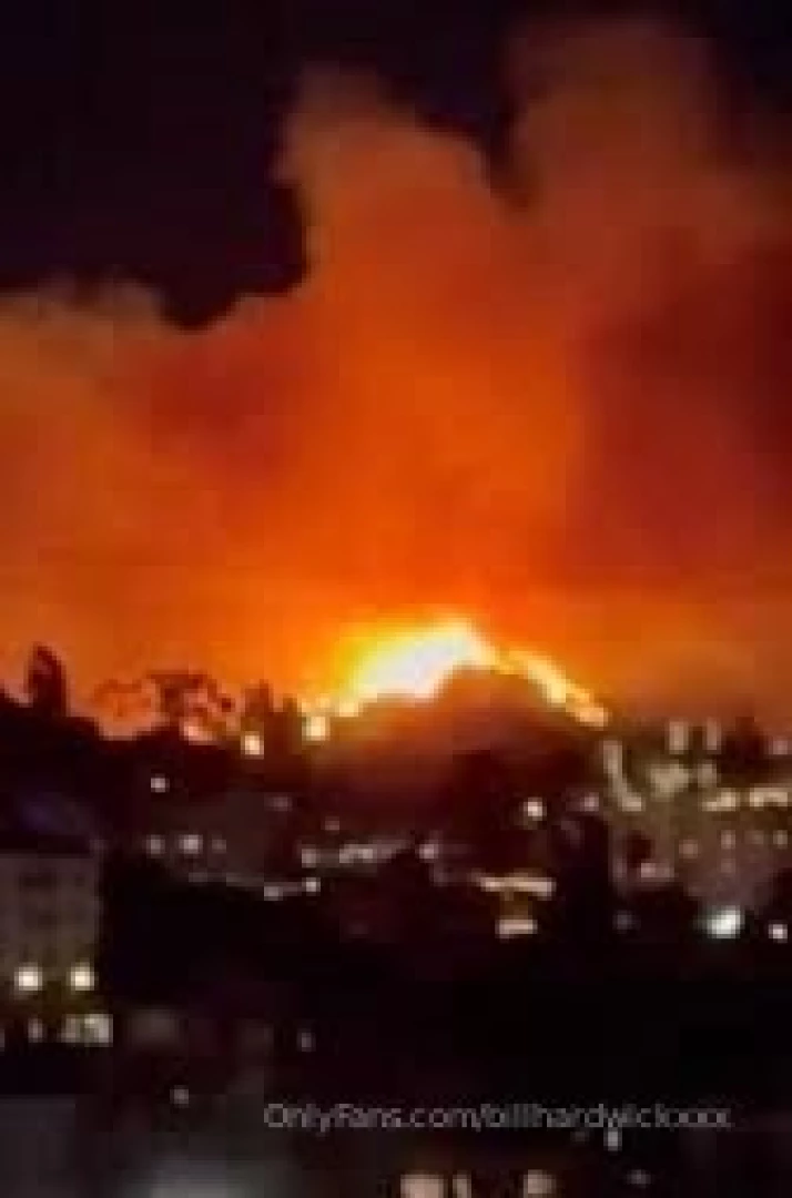 Coach evacuated himself and his 82 year old female neighbor last night 