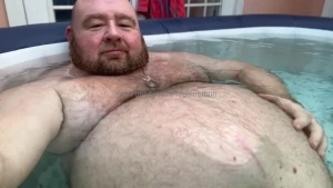 When you outgrow your tub you improvise