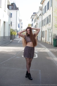 The day i met the amazing julia maze pt 1 nylon pantyhose part 34