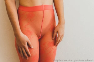 Gera in pink patterned pantyhose pt 3 i don t remember the brand to be part 21