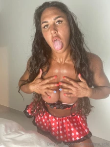 Minnie and her cum dripping mousy
