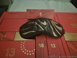 Day 5 is a cheeky satin blindfold kittenslovelyvips has the nsfw pic