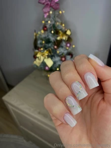 The new year has started with new nails looks like someone needs to go