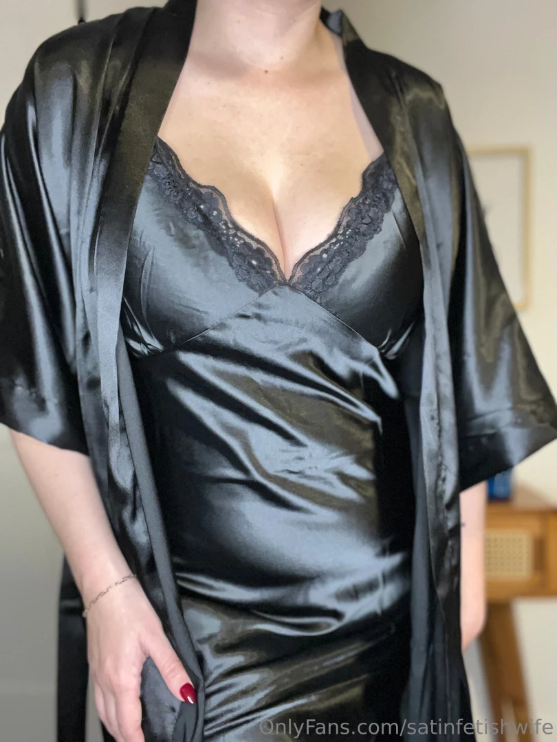 It s all black tonight in the satin household i just got this gorgeous 