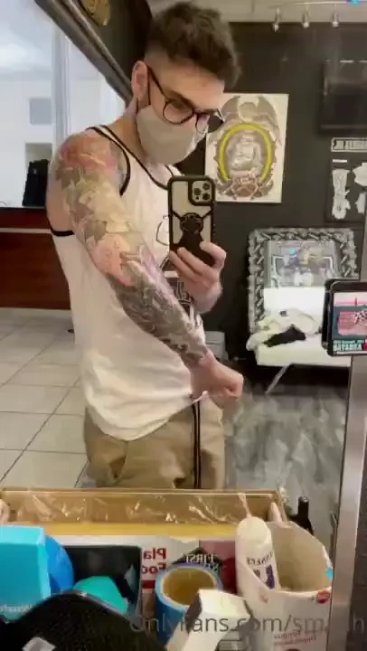 Almost done with the sleeve one more session to go next is my leg 
