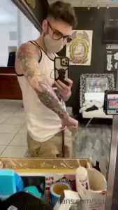 Almost done with the sleeve one more session to go next is my leg